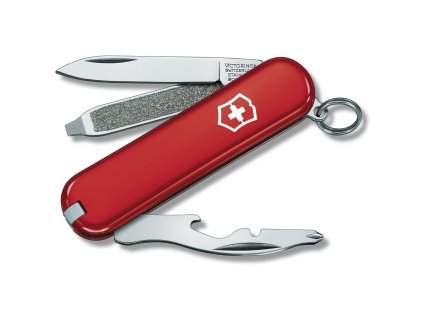 Nůž kapesní RALLY 58mm ČERVENÝ