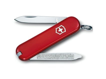Nůž kapesní ESCORT 58mm ČERVENÝ