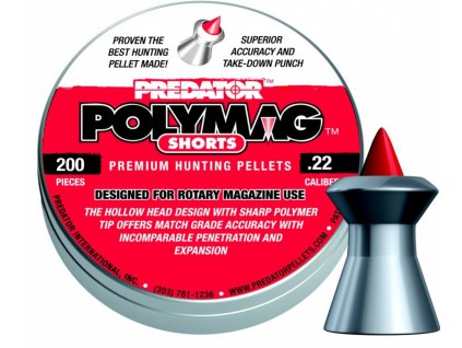 Diabolo JSB Predator PolyMag Shorts 5,5mm 200ks