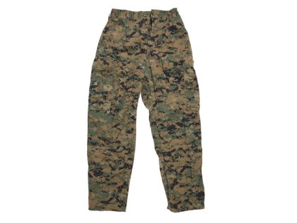 Kalhoty USMC MARPAT DIGITAL WOODLAND original použité (velikost L-S)