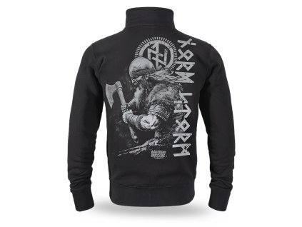 Pánská mikina se zipem Dobermans Aggressive VIKING REACTION BZC368A (Velikost M)