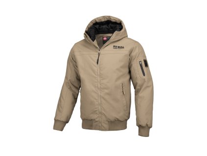 PitBull West Coast - pánská zimní bunda BALBOA 2 písková (Velikost M)