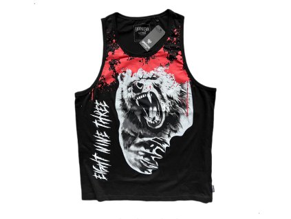 Pánské tílko Yakuza s vadou black (Velikost 6XL)