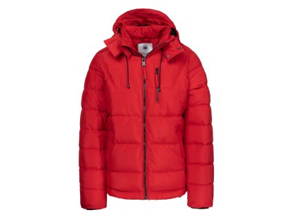 PitBull West Coast - pánská zimní bunda PIEDMONT červená (Velikost M)