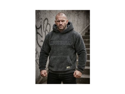 PitBull West Coast - pánská KP mikina ARAGON grafitová (Velikost XL)