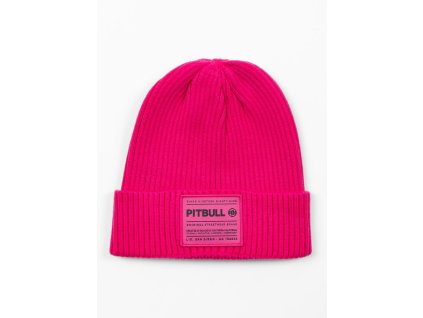PitBull West Coast - zimní čepice PITBULL DOCK růžová (Velikost one size)