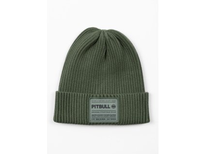 PitBull West Coast - zimní čepice PITBULL DOCK zelená (Velikost one size)