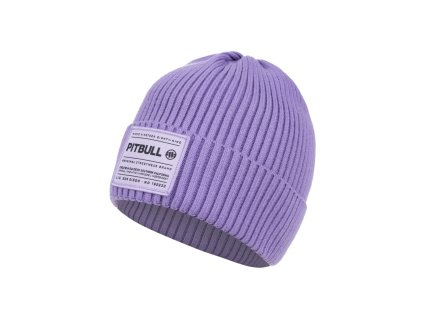 PitBull West Coast - zimní čepice PITBULL DOCK fialová (Velikost one size)