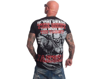 Pánské triko Yakuza Target Regular 27013 black (Velikost L)