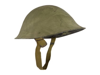 Helma britská MARK IV MK4 ZELENÁ použitá