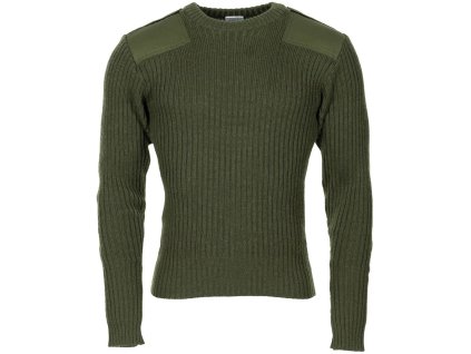 Svetr britský COMMANDO ZELENÝ (velikost 88)