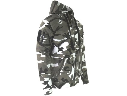 Mikina s kapucí SPEC-OPS maskování URBAN CAMO METRO (velikost 3XL)