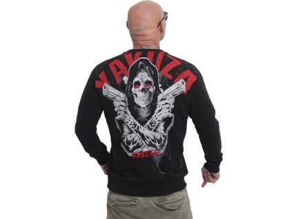 Pánská mikina Yakuza s vadou Trouble 23 90060 black (Velikost S)