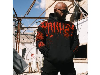 Pánská mikina Yakuza Bloodz Oversized 25009 black (Velikost L)