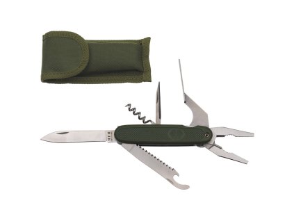 Nůž kapesní BW styl s pouzdrem ZELENÝ