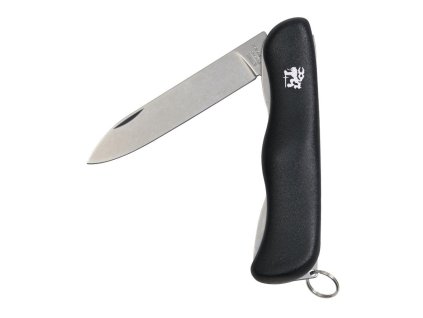 Nůž 1/AK zavírací s pojistkou NEREZ střenka PLAST MODRÝ