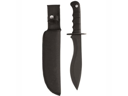 Nůž bojový US SPEC mačetová čepel s pouzdrem ČERNÝ