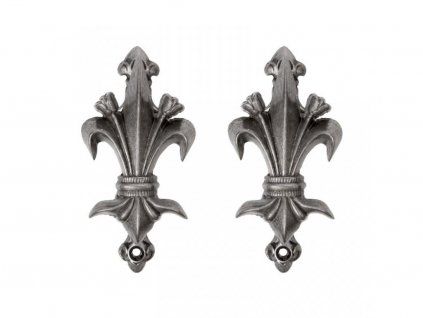 Nástěnný držák šedý