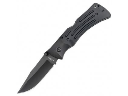 Nůž zavírací MULE FOLDER rovný ČERNÝ  + Doprava zdarma na další nákup