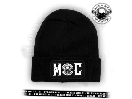 Kulich Mütze Mafia & Crime černý (Velikost one size)