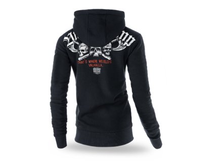 Dámská mikina se zipem Dobermans Aggressive Valhalla BZD272A (Velikost S)