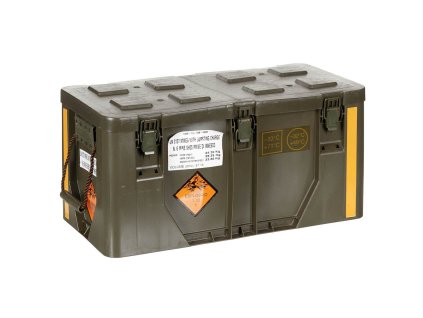 Bedna přepravní ITALSKÁ plastová ZELENÁ použitá