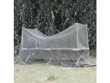 Moskytiéra britská 215x90x140cm na lůžko+tyčky použitá