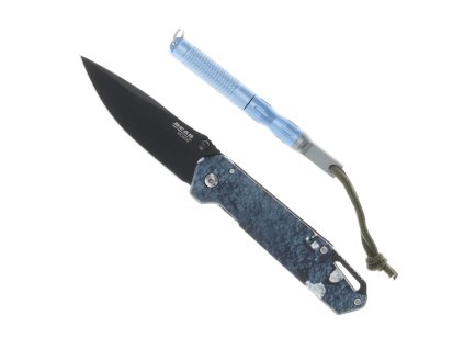Nůž zavírací s multifunkčním nástrojem MODRÝ