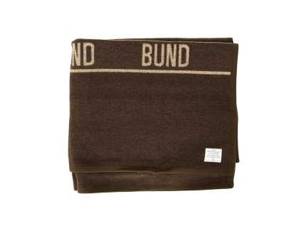 Deka vlněná BW 120 x 210 HNĚDÁ nová
