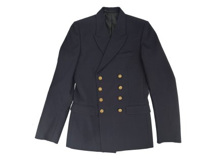 Sako francouzské MARINE dvouřadé zapínání MODRÉ (velikost 46M)