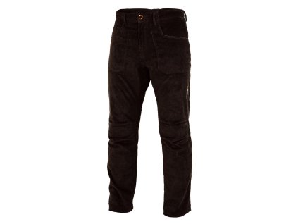 Kalhoty manšestrové DRIFT dark brown (velikost 3XL)