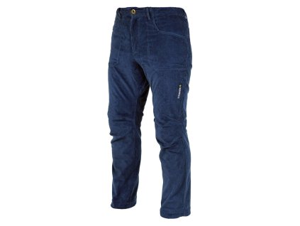 Kalhoty manšestrové DRIFT majolica blue (velikost 3XL)