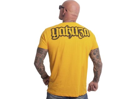 Pánské triko Yakuza Blacks Regular Basic 27043 orange (Velikost L)