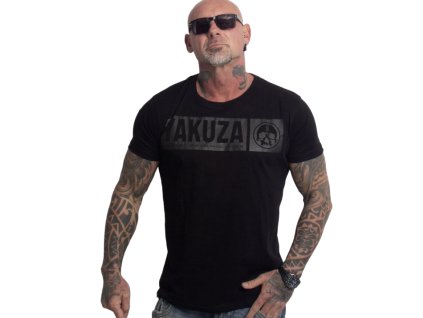 Pánské triko Yakuza Bleak Regular Basic 25046 black (Velikost XL)