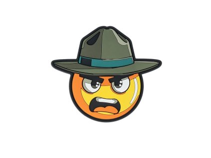 Nášivka 3D plastová DRILL SERGEANT velcro