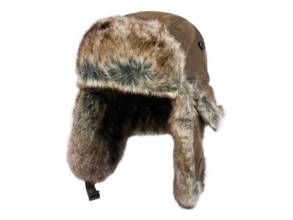 Čepice AVIATORS zateplená KOŽEŠINA (velikost S)