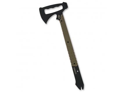 Sekera TOMAHAWK DOWNRANGE COYOTE  + Nůž Mikov Rybička stříbrná 130-NZn-1