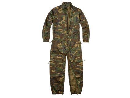 Kombinéza PILOT celorozepínací přední zipy WOODLAND (velikost 3XL)