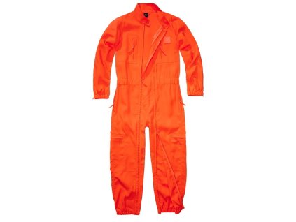 Kombinéza PILOT celorozepínací přední zipy ORANŽOVÁ (velikost 3XL)