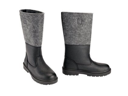 Boty kožené filcové Knobelbecher FILZ (velikost 39)