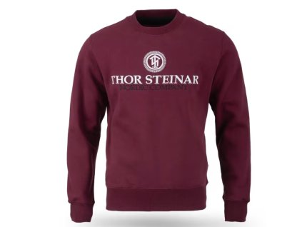 Pánská mikina Thor Steinar Support bordeaux (Velikost M)