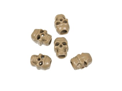 Korálek LEBKA plastový provlékací na šnůrku COYOTE