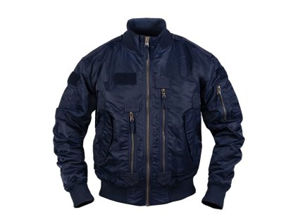 Bunda pilotní US TACTICAL MODRÁ (velikost 3XL)