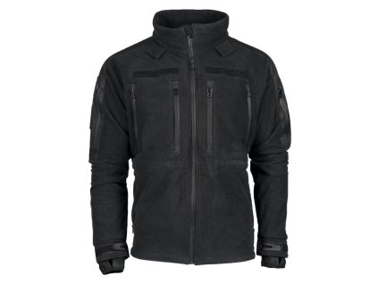 Bunda fleece s membránou TPU PLUS ČERNÁ (velikost 3XL)