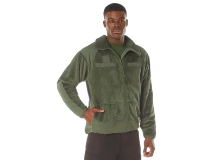 Bunda fleece GEN III/LEVEL 3 ECWCS OLIVE DRAB (velikost 3XL)