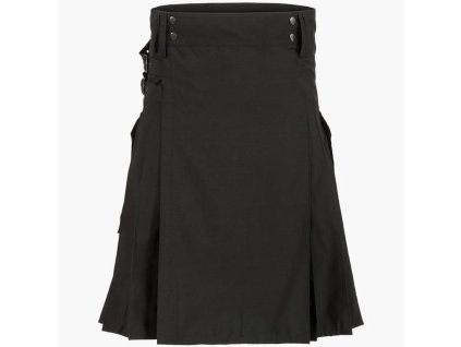 Kilt COMBAT rip-stop ČERNÝ (velikost L)