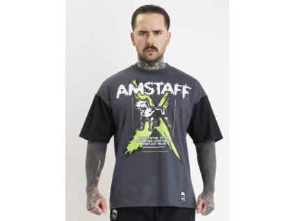 Pánské triko Amstaff Sector black (Velikost M)