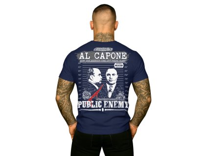 Pánské triko LEGAL LIFE AL Capone navy (Velikost M)