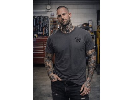 Pánské triko LEGAL LIFE Dirty business decent anthrazit (Velikost M)