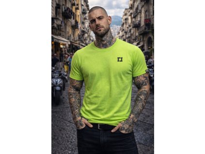 Pánské triko LEGAL LIFE Logo basic apple green (Velikost M)